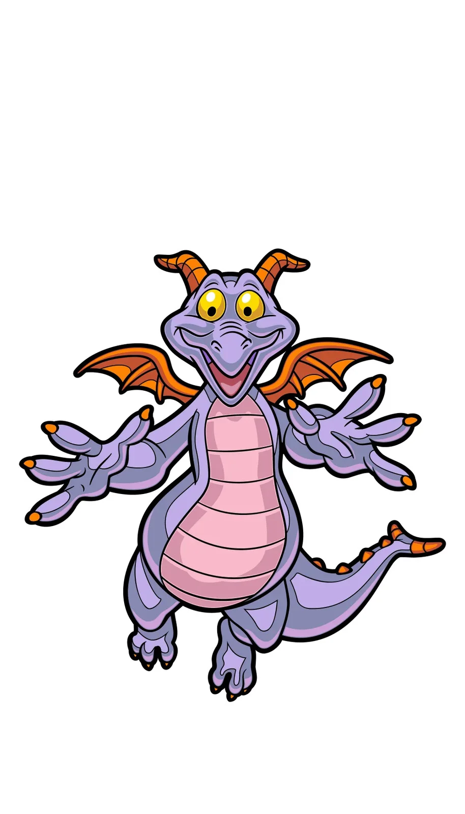 FiGPiN Figment (0683) Disney Parks 3-Inch Enamel Pin, изображение 4
