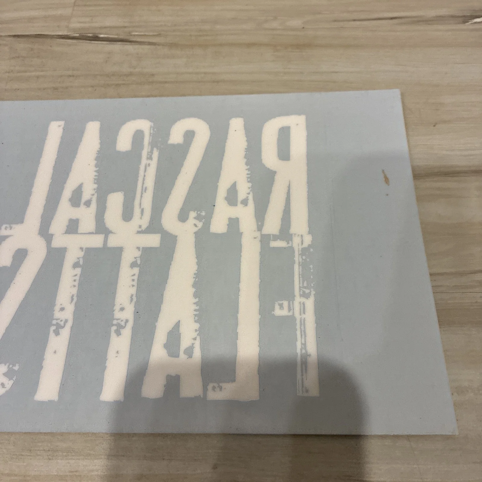 Rascal Flatts LOGO 9x6 Rare Window Cling Country Music Promotional, изображение 3