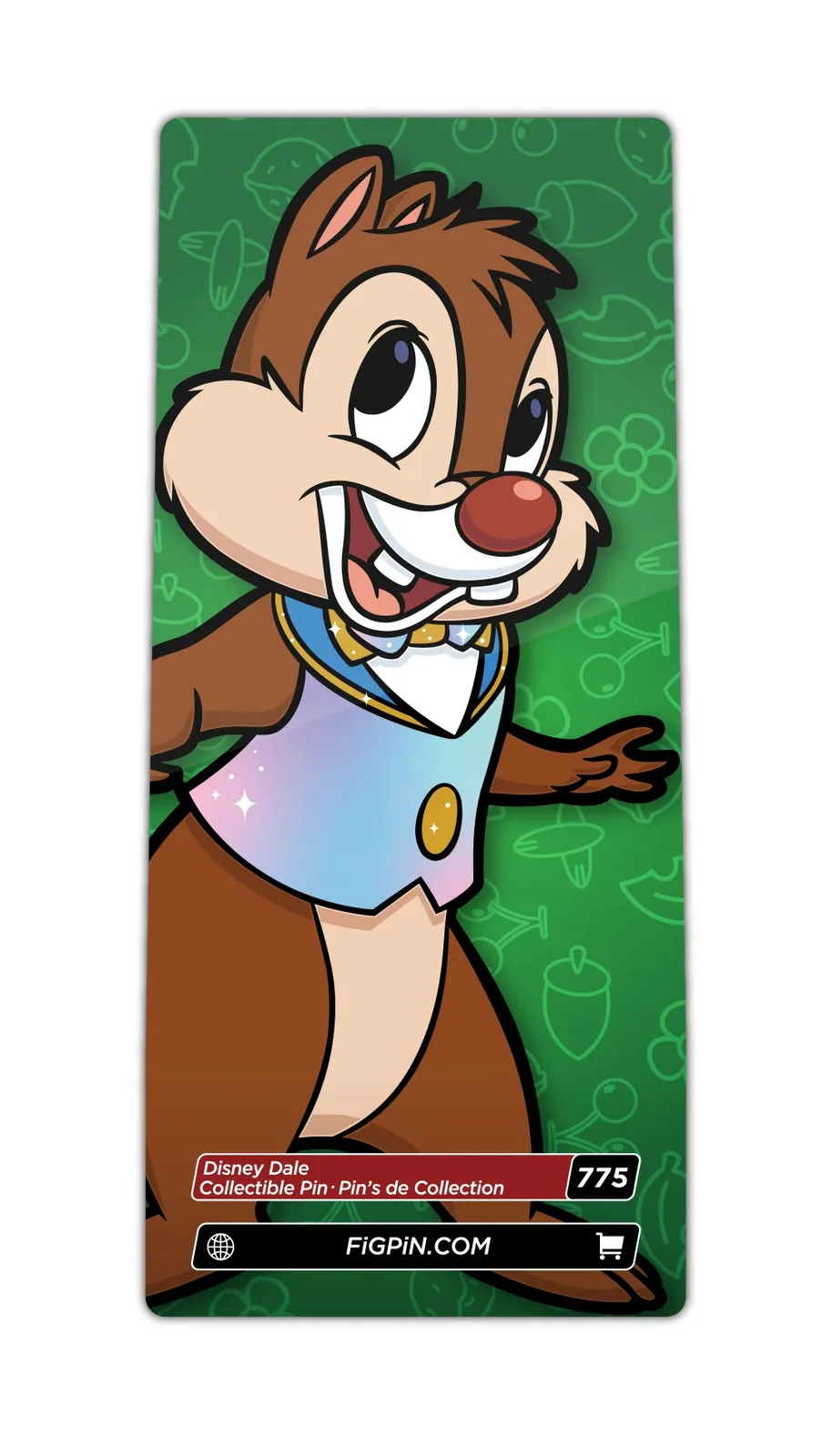 FiGPiN Dale (0775) Disney - Mickey and Friends 3-Inch Enamel Pin, изображение 2