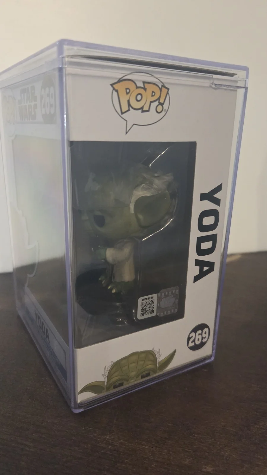 Deep Roy — Deep Roy Signed Star Wars Yoda #269 Funko Pop! OC Celebrity Marketing Certified, изображение 4