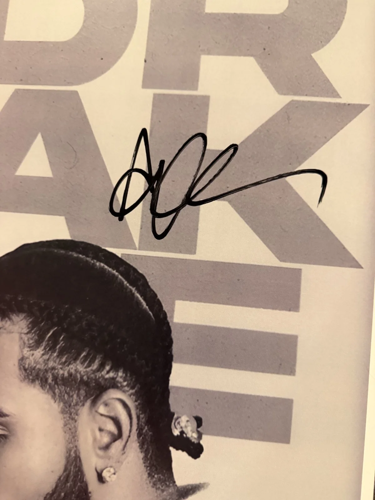 Drake Hand Signed 11x17 Poster w/ COA – Authentic Rap Autograph Collectible, изображение 2