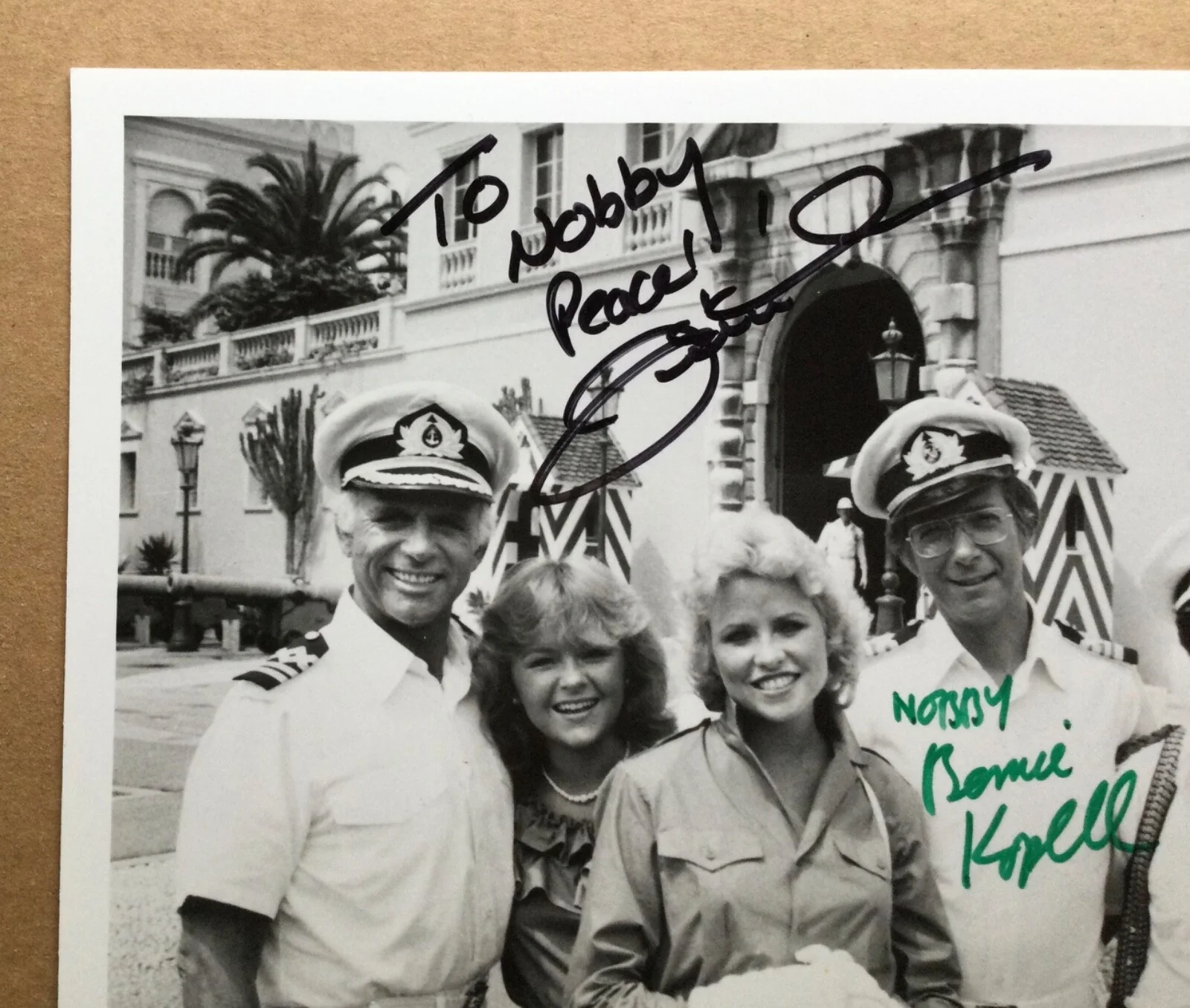 Bernie Kopeli, Jill Whelan — THE LOVE BOAT TV CAST - AUTOGRAPHED SIGNED By 2 Bernie Kopell and Jill Whelan., изображение 5