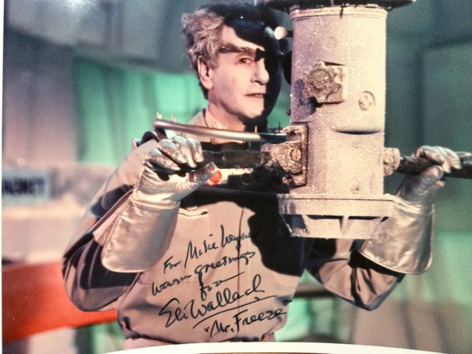 Eli Wallach — ELI WALLACH Signed/Autograph 8x10 1966 Batman MR FREEZE Photo w/Inscription, изображение 2