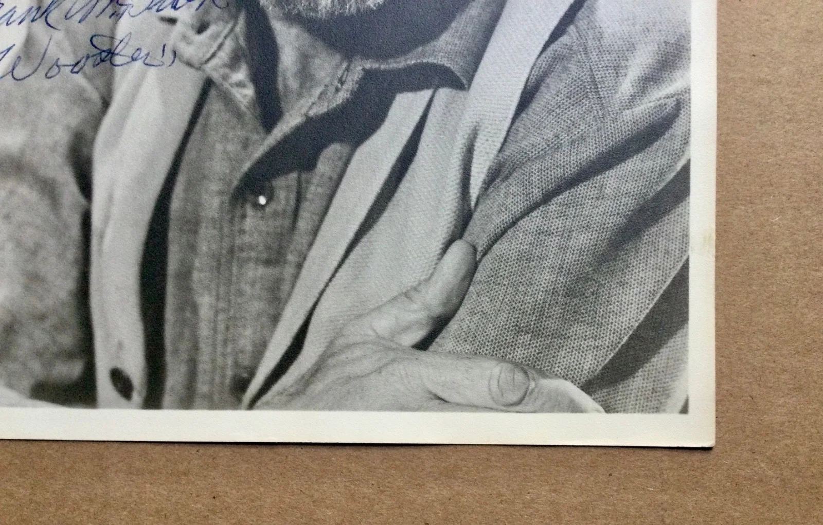 Frank McGraph — Rare 8x10 signed photo of Frank McGraph in character from Wagon Train as Wooster, изображение 4