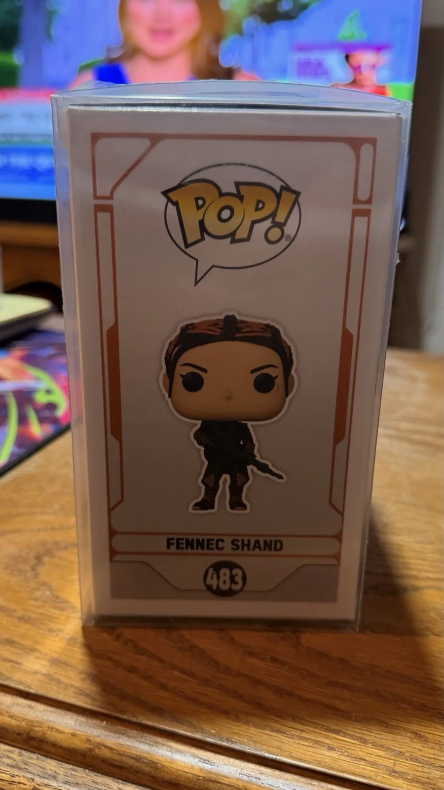 Ming-Na Wen — Ming-Na Wen Signed Fennec Shand Funko Pop Mandalorian BAS Beckett Holo Star Wars, изображение 4