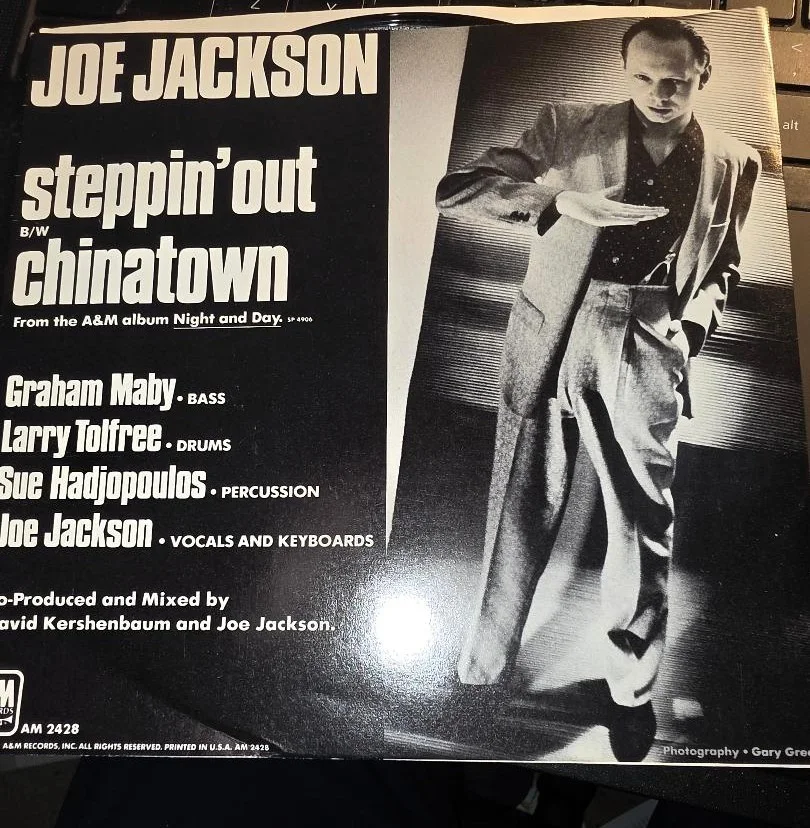 JOE JACKSON signed 45 rpm vinyl with UACC COA, image 3