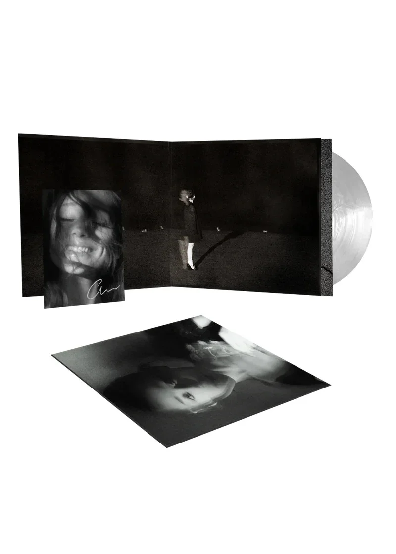 Ariana Grande Petal SIGNED Vinyl Translucent Pearly White LP Presale, изображение 2