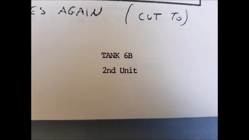 Indiana Jones and the Last Crusade Original 7 Storyboards (Tank 2nd Unit ) PROP, изображение 2