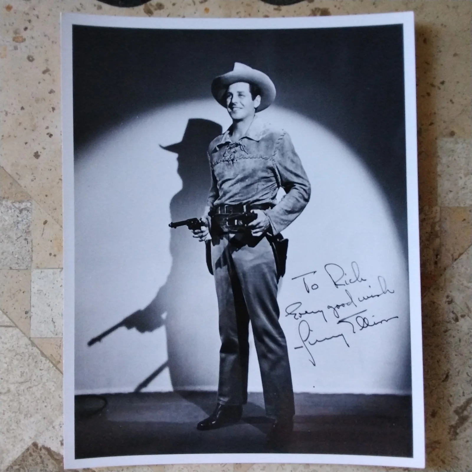James Ellison Signed Photo 30s Movie Actor Walked With Zombie Reckless Plainsman, изображение 2