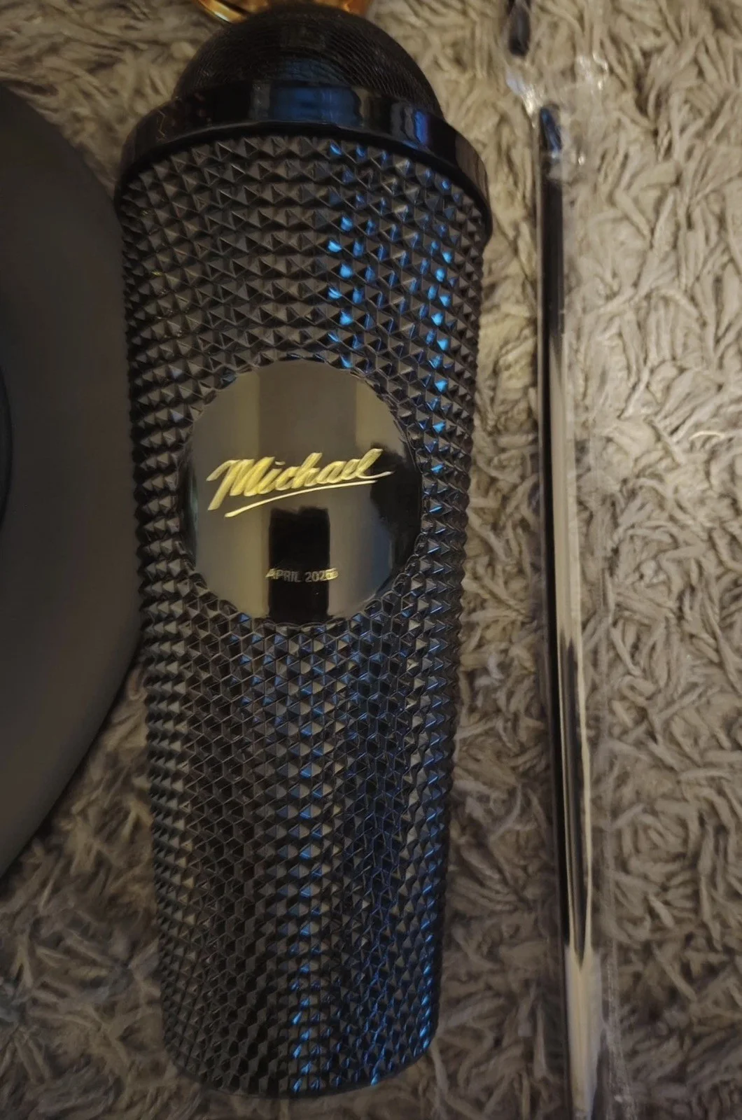 Michael Jackson (2026) Movie - Hat Popcorn Bucket & microphone Tumbler Combo, image 5