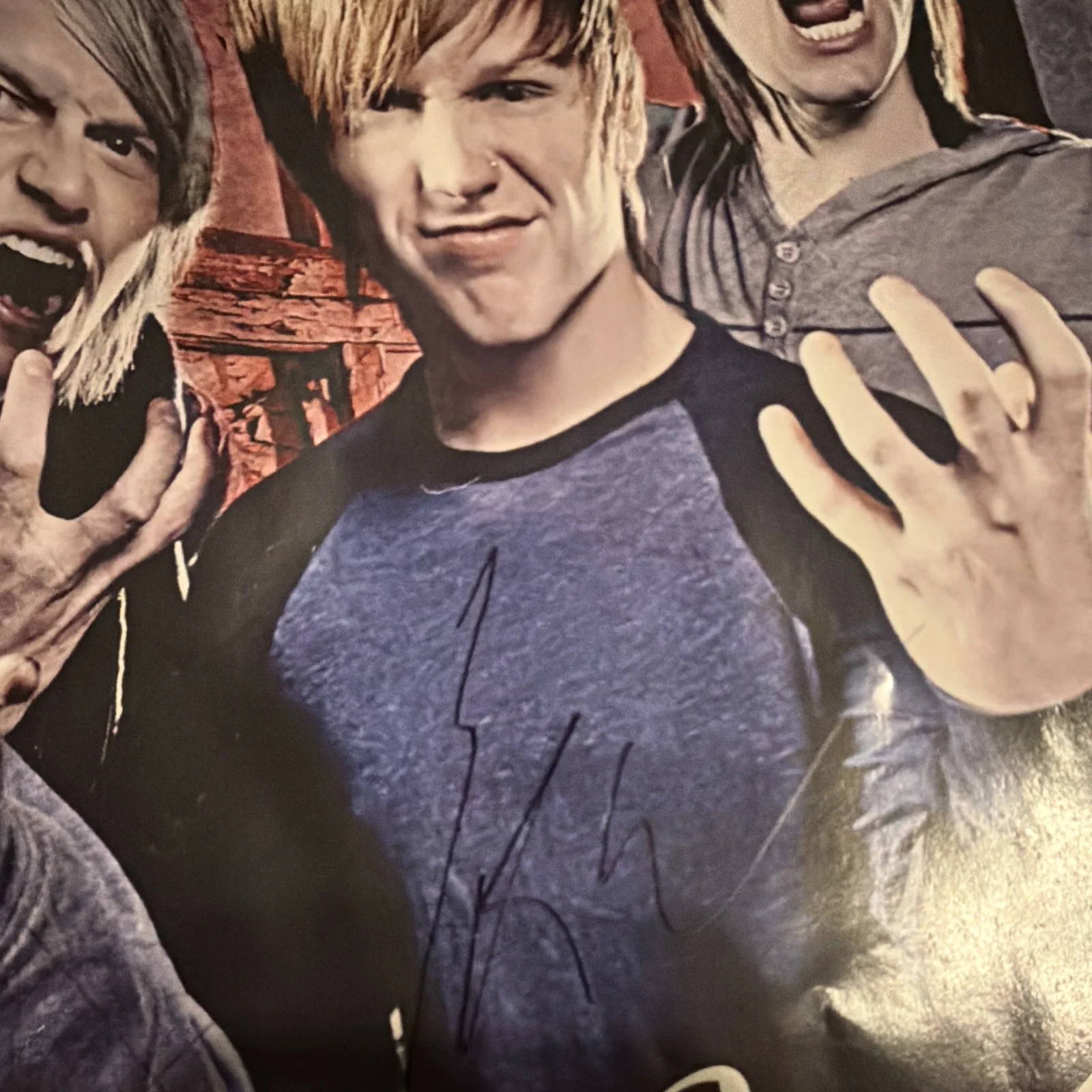 Blessthefall Signed Original Music Poster, image 5