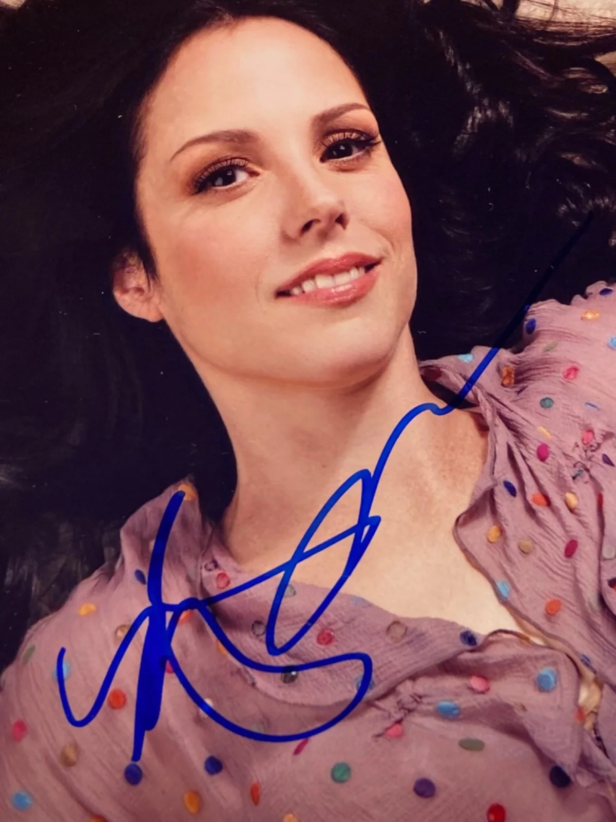 Hand SIGNED Mary Louise Parker 8x10 Photo - Nancy Botwin WEEDS, etc, изображение 3
