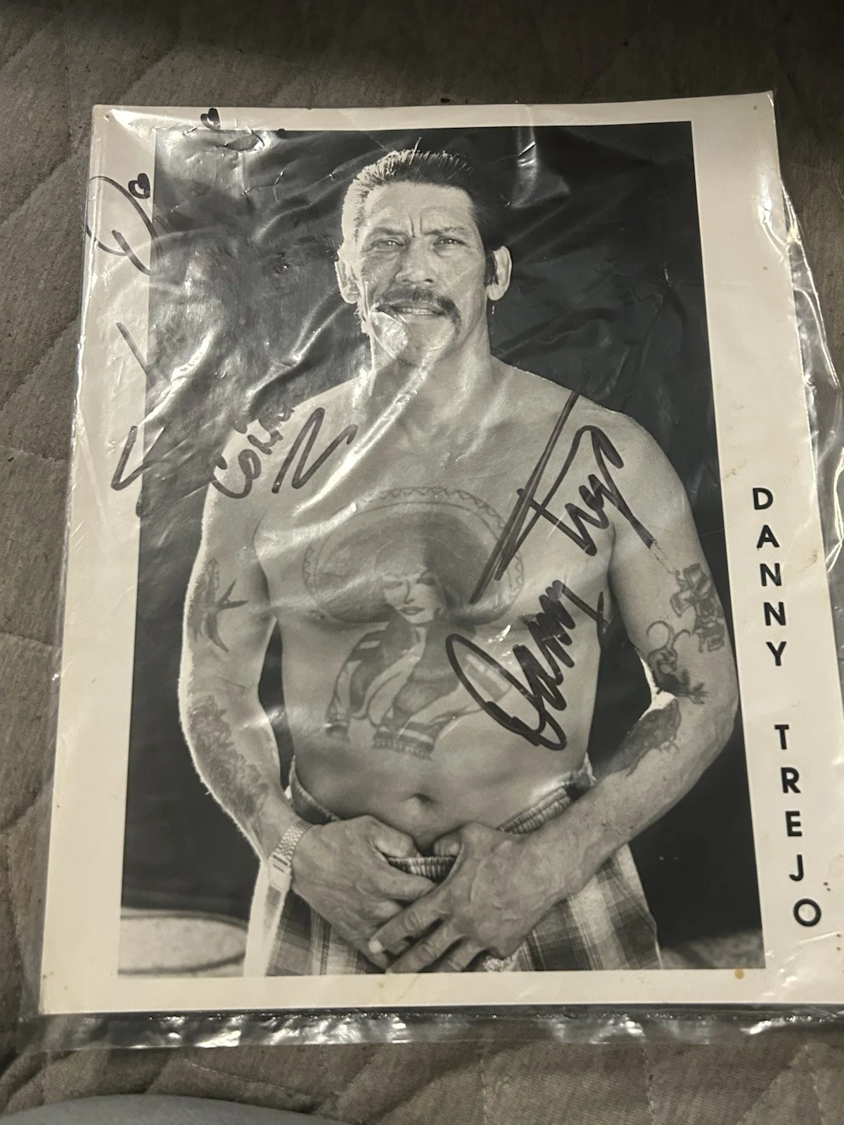 Danny Trejo — Danny Trejo Signed Photograph, image 3