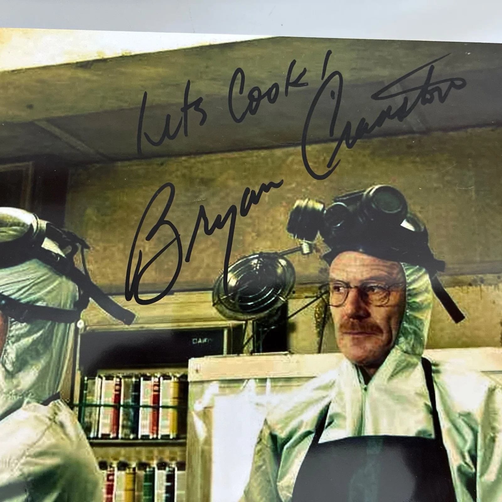Bryan Cranston — Bryan Cranston BREAKING BAD “Let’s Cook!” Autographed Signed 8x10, image 2