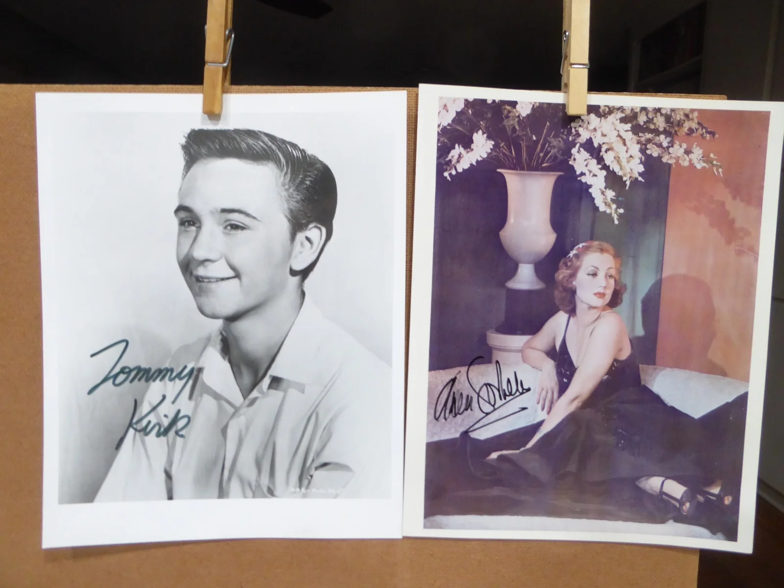 Vintage TV Movie Star Signed Photos lot of 24 Paul Newman Willie Nelson Burns, изображение 2