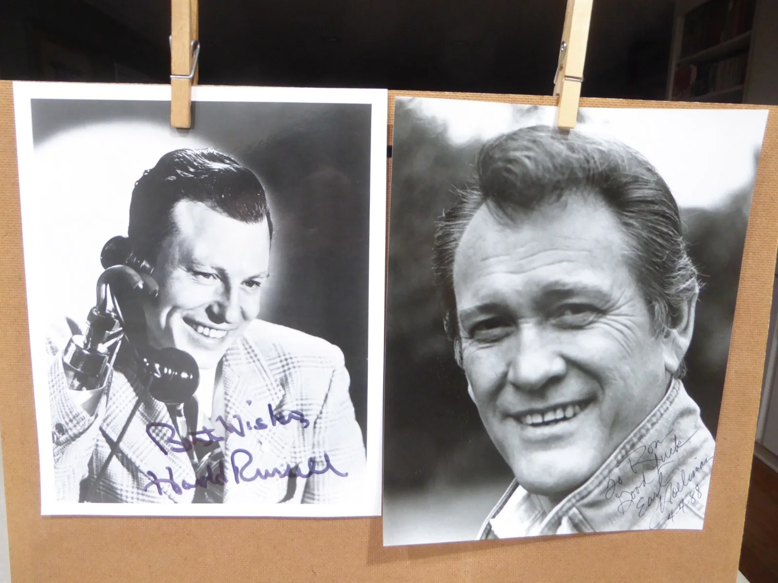 Vintage TV Movie Star Signed Photos lot of 24 Paul Newman Willie Nelson Burns, изображение 4