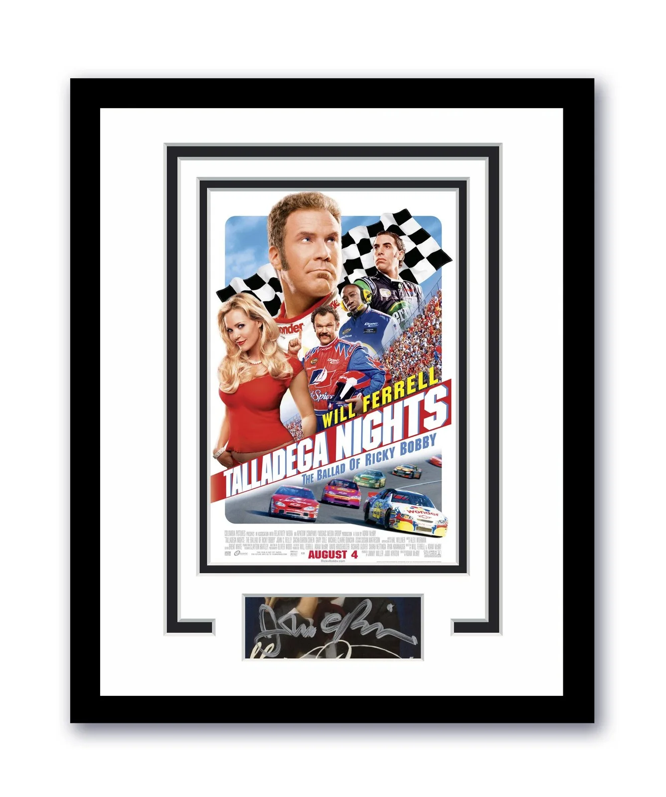 John C. Reilly — Talladega Nights John C. Reilly Autographed Signed 11x14 Framed Photo ACOA