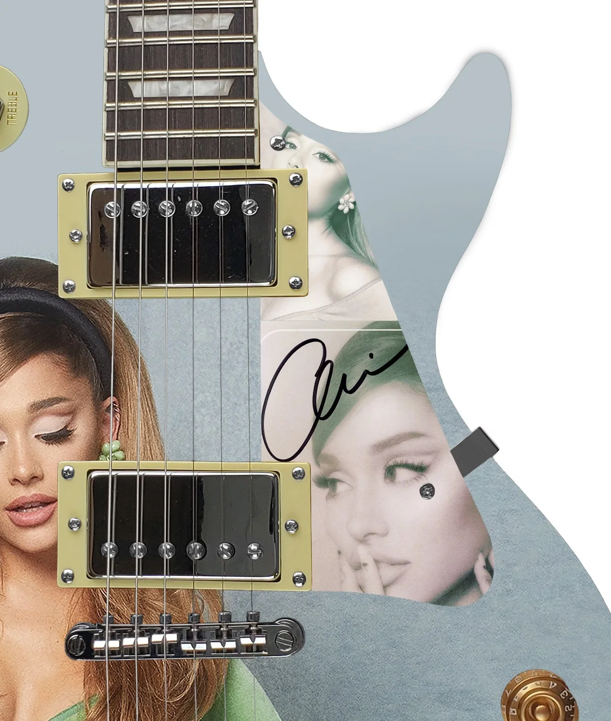 Ariana Grande — Ariana Grande Autographed Signed Electric LP Guitar ACOA, image 2