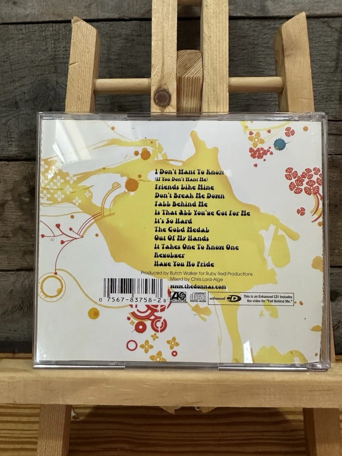 The Donnas Signed/Autographed CD "Gold Medal", image 2