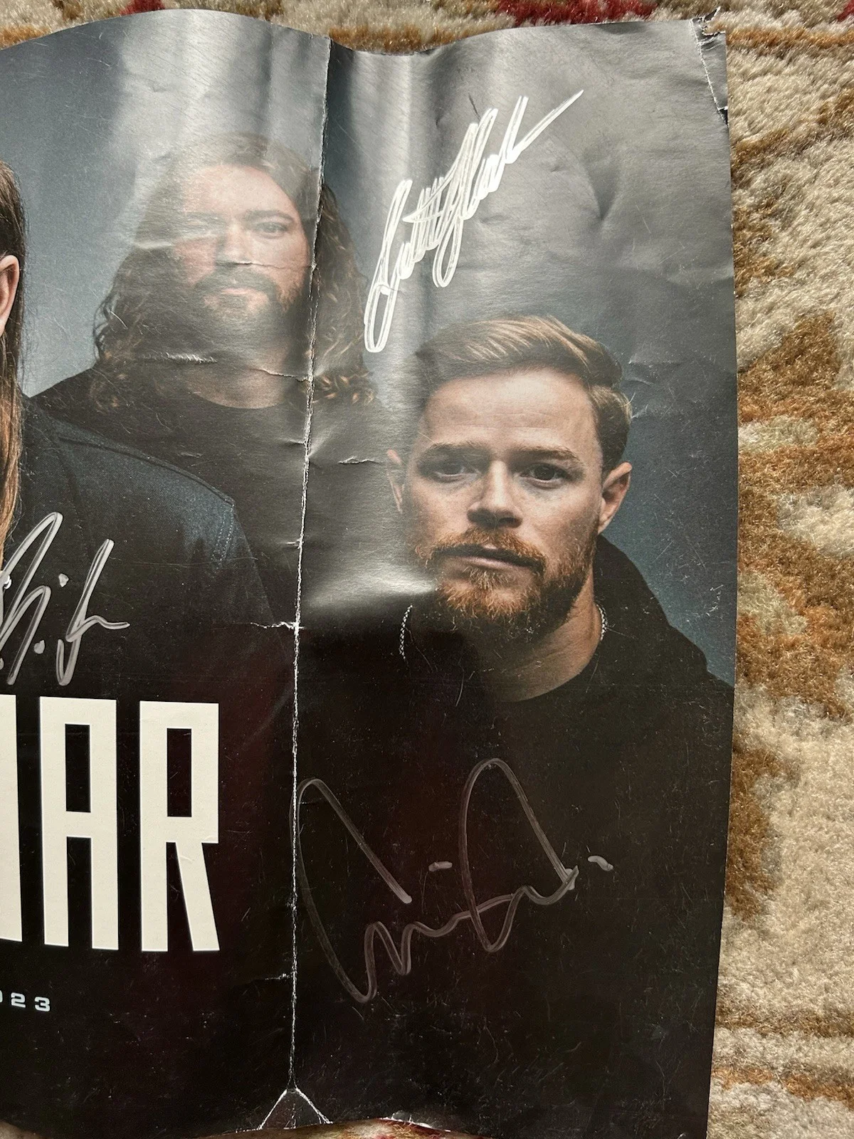 Wage War Signed Autographed Manic Tour Photo Poster 11x17 Plus VIP Fan Badge, изображение 3