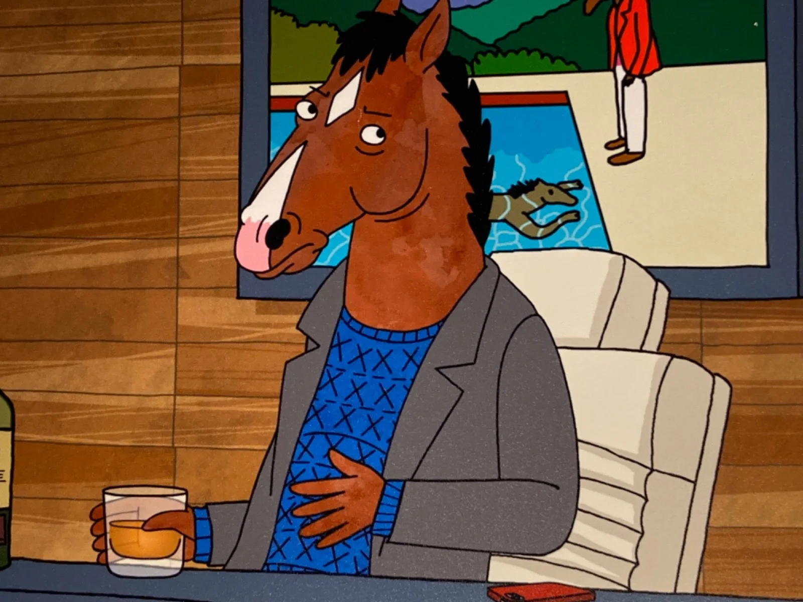 Hand SIGNED Will Arnett 11x8.5 Photo - Bo Jack Horseman (TV Series Comedy/Drama), изображение 2