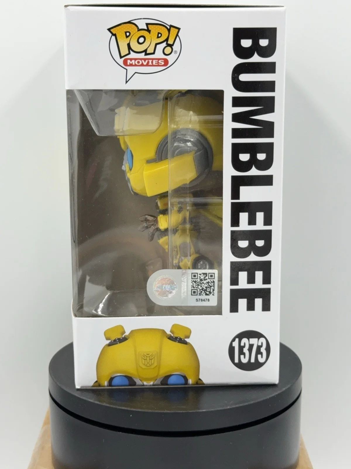 Mark Wahlberg — MARK WAHLBERG Signed Bumblebee Transformer Funko Pop #1373 Swau Coa s78478, изображение 4