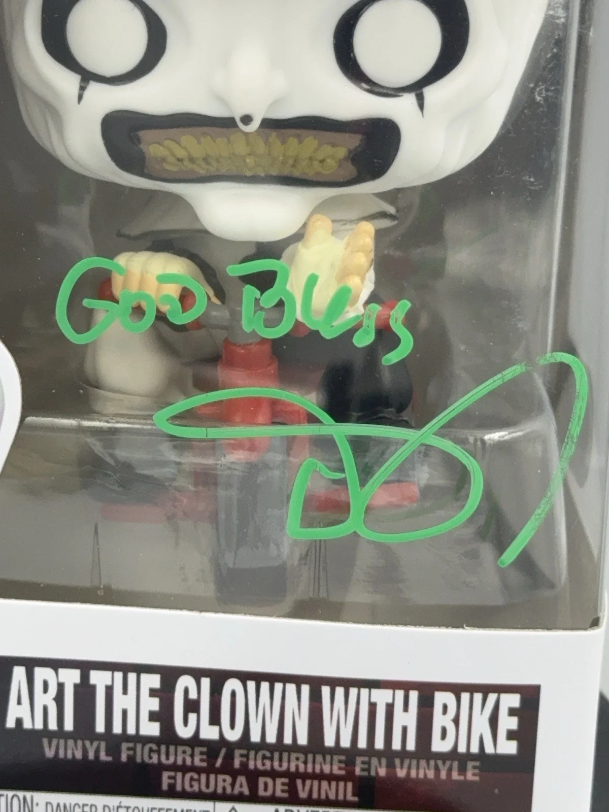 Daniel Roebuck Signed Funko Pop! Art the Clown #1591 Autograph Auto SWAU COA INS, image 2