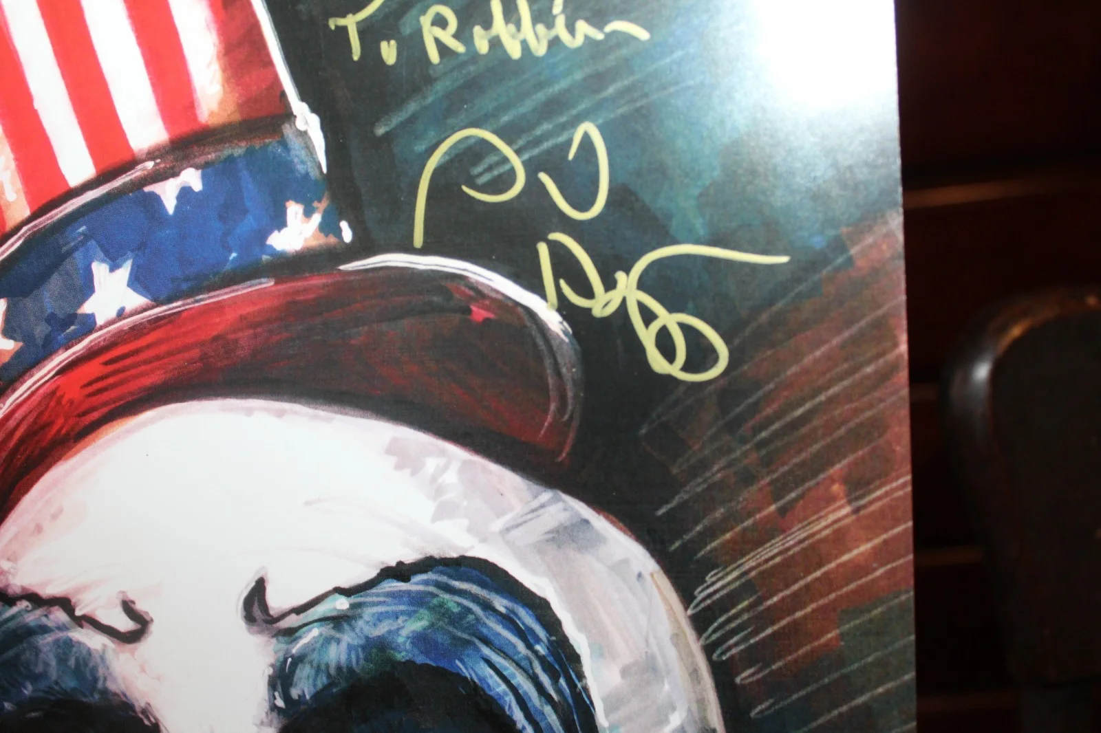 2013 Sid Haig Signed Autographed 11x17 Print Captain Spaulding Inscribed, image 3