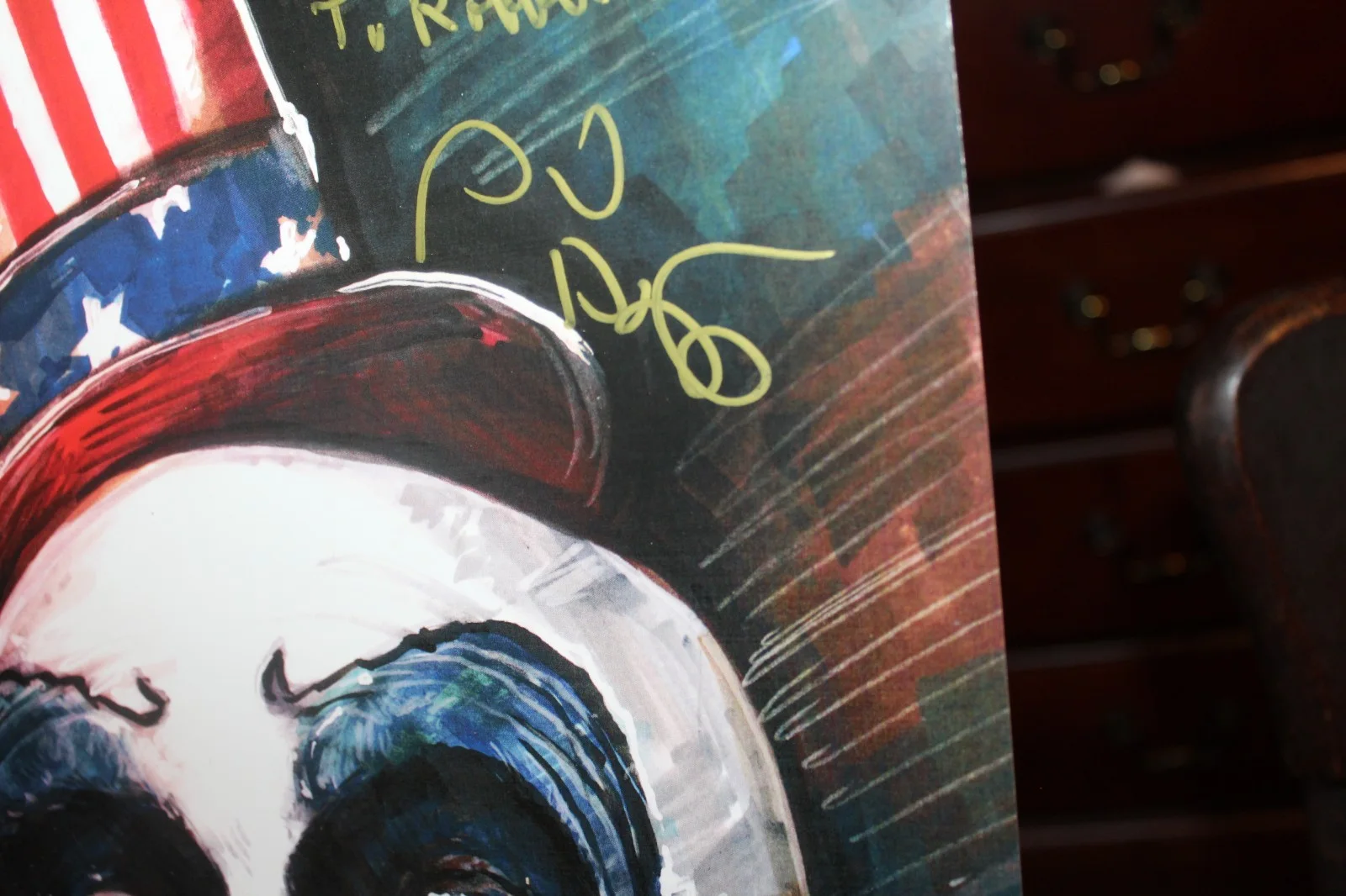2013 Sid Haig Signed Autographed 11x17 Print Captain Spaulding Inscribed, image 4