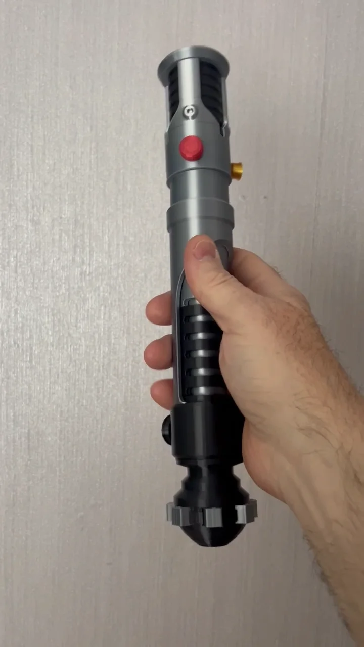 Star Wars Sty1e 1:1 Scale - 3D Printed Obi-Wan Kenobi's 1st Lightsaber Hilt, изображение 2
