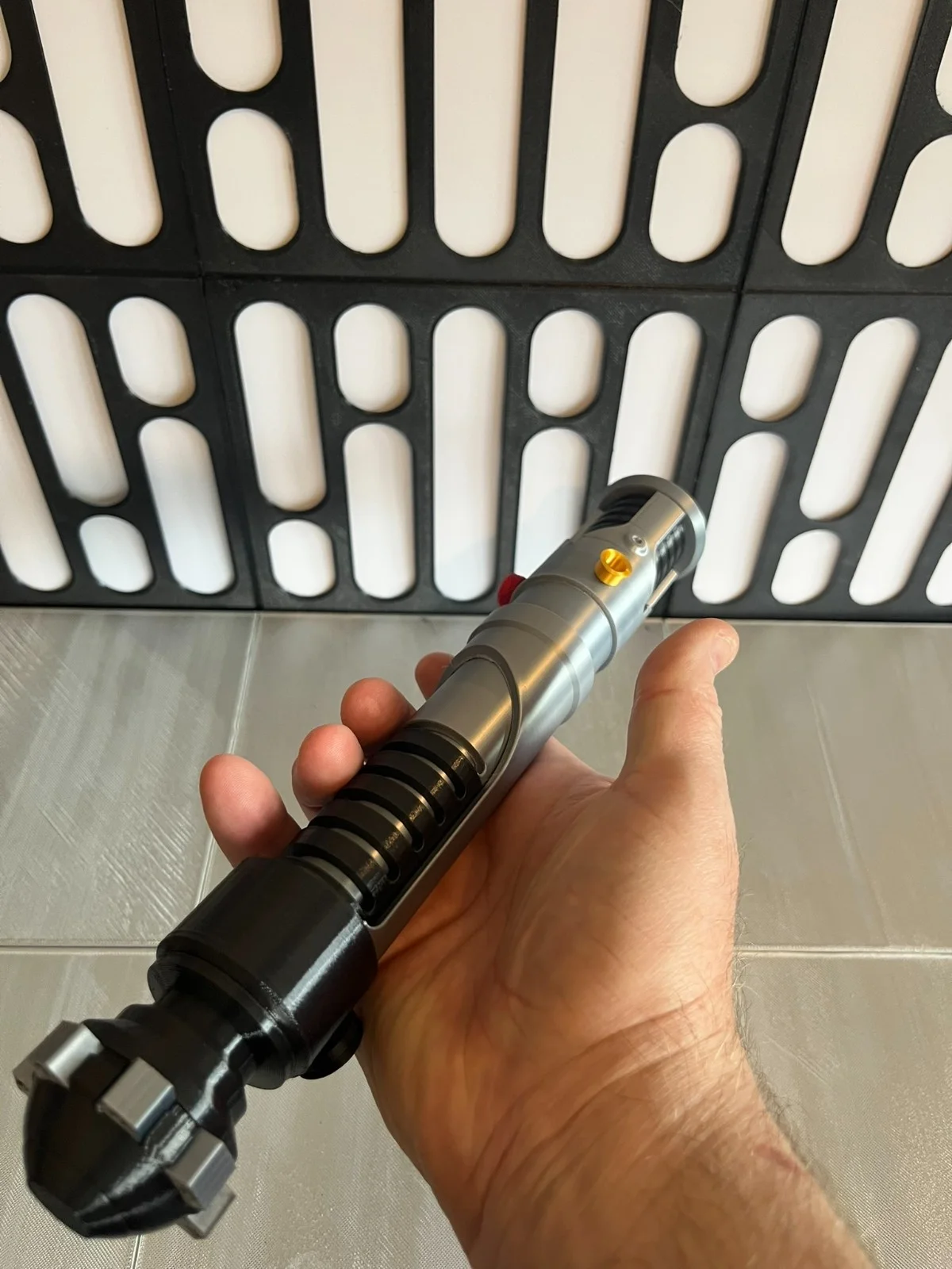 Star Wars Sty1e 1:1 Scale - 3D Printed Obi-Wan Kenobi's 1st Lightsaber Hilt, изображение 5