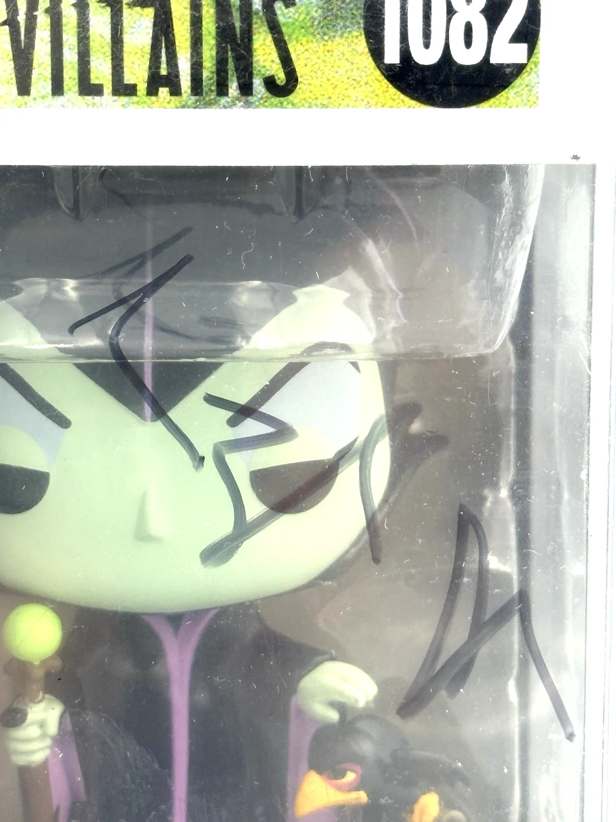 Angelina Jolie — Angelina Jolie signed Disney Maleficent Funko Pop! 1082 auto ~ PSA Certified, image 2