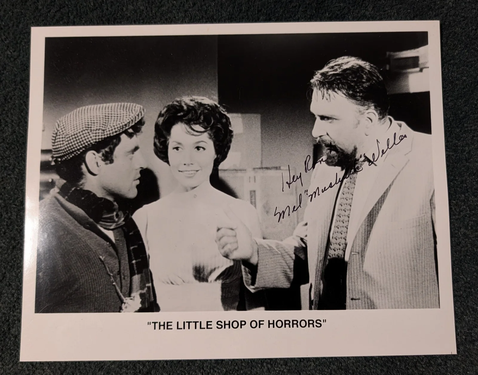 Mel Welles — MEL WELLES autographed 8x10 photo! Roger Corman's THE LITTLE SHOP OF HORRORS!