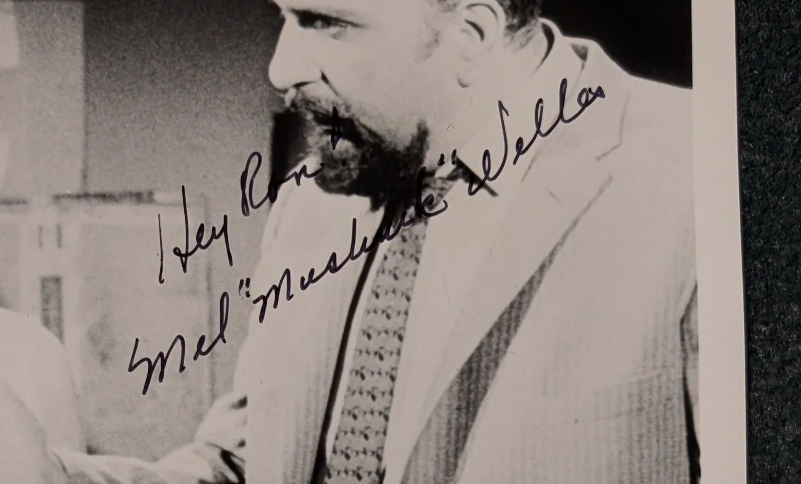 Mel Welles — MEL WELLES autographed 8x10 photo! Roger Corman's THE LITTLE SHOP OF HORRORS!, изображение 2