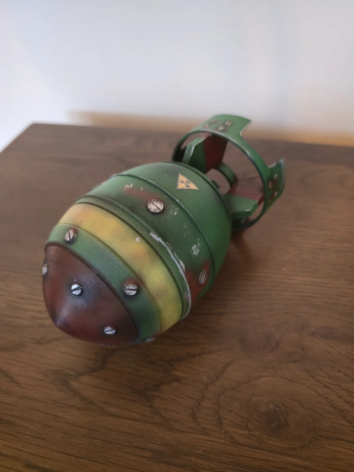 Fallout - Replica Mini Nuke - 1/2 Scale - Weathered - Custom 3D Print, image 2