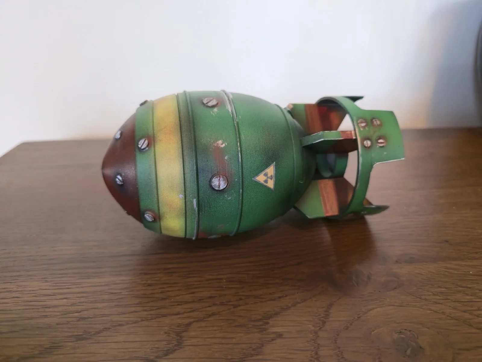 Fallout - Replica Mini Nuke - 1/2 Scale - Weathered - Custom 3D Print, image 4