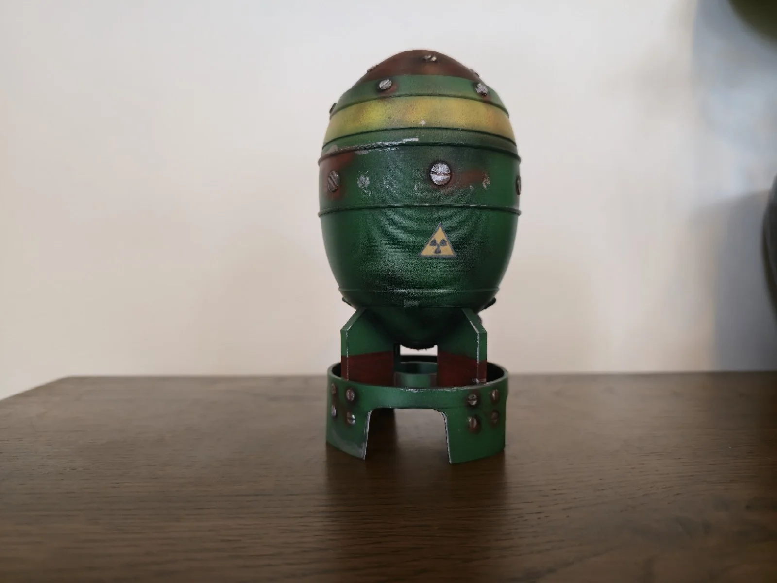 Fallout - Replica Mini Nuke - 1/2 Scale - Weathered - Custom 3D Print, image 5