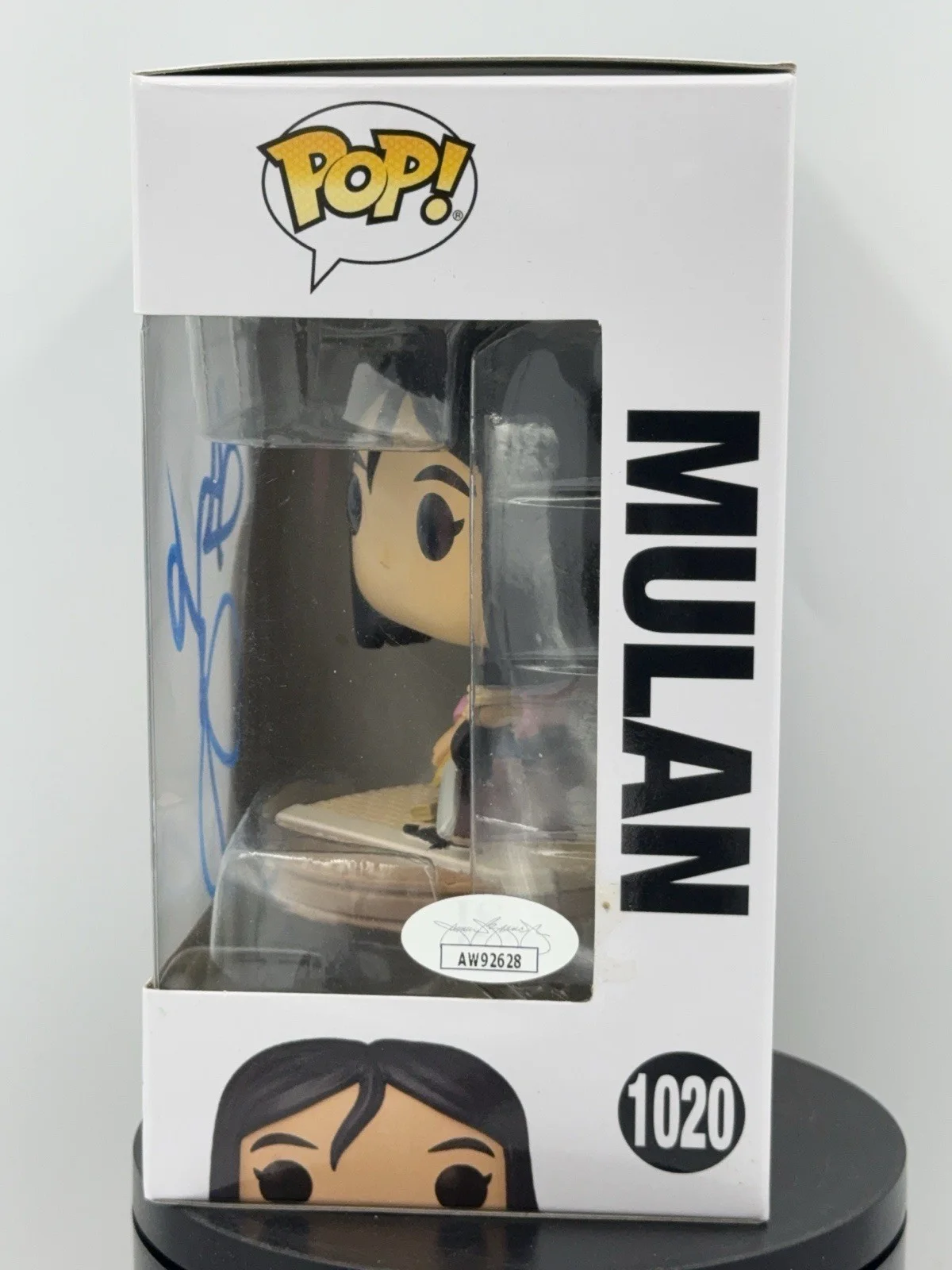 Funko Pop! Disney Princess Mulan # 1020 Autograph Jamie Chung JSA cert AW92628, изображение 4