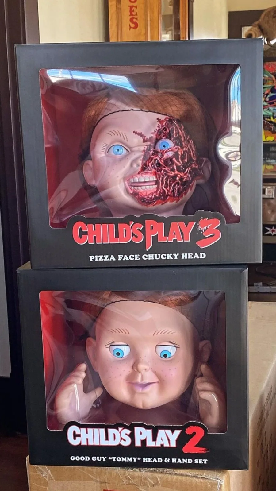 Child’s Play 2 – Ultimate Chucky 1:1 Replica Doll – Tommy Head & Hands Set, изображение 4