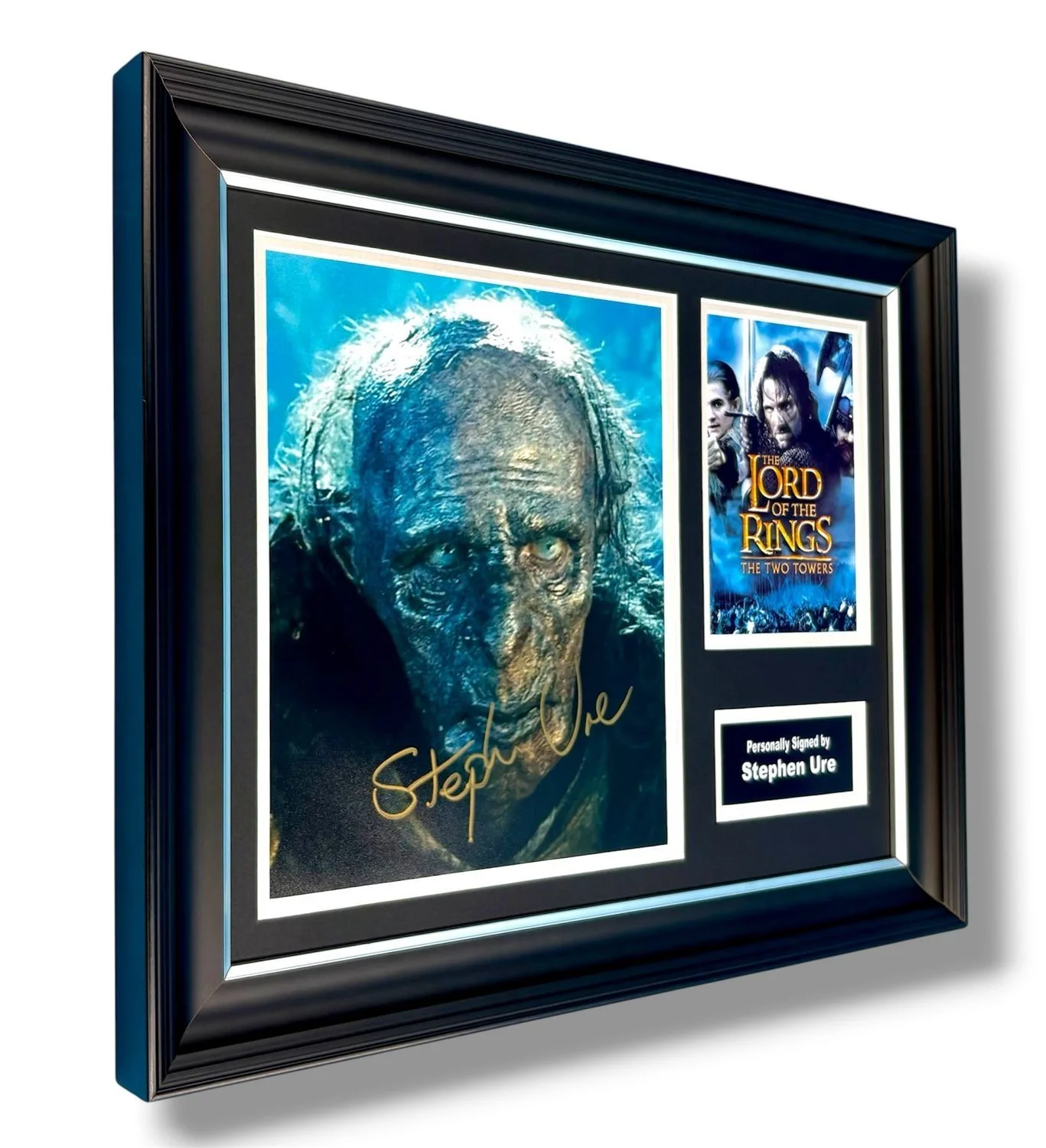 Stephen Ure Signed Photo Framed & COA Lord Of The Rings Poster Autograph Auto, изображение 2