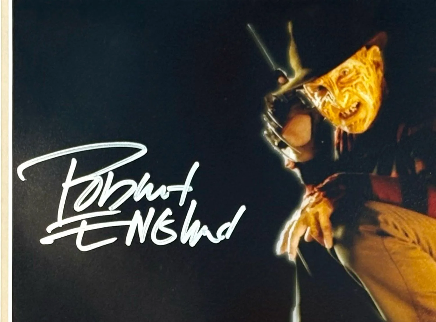 Robert Englund Signed Photo Framed & COA A Nightmare On Elm Street Poster Auto, изображение 5