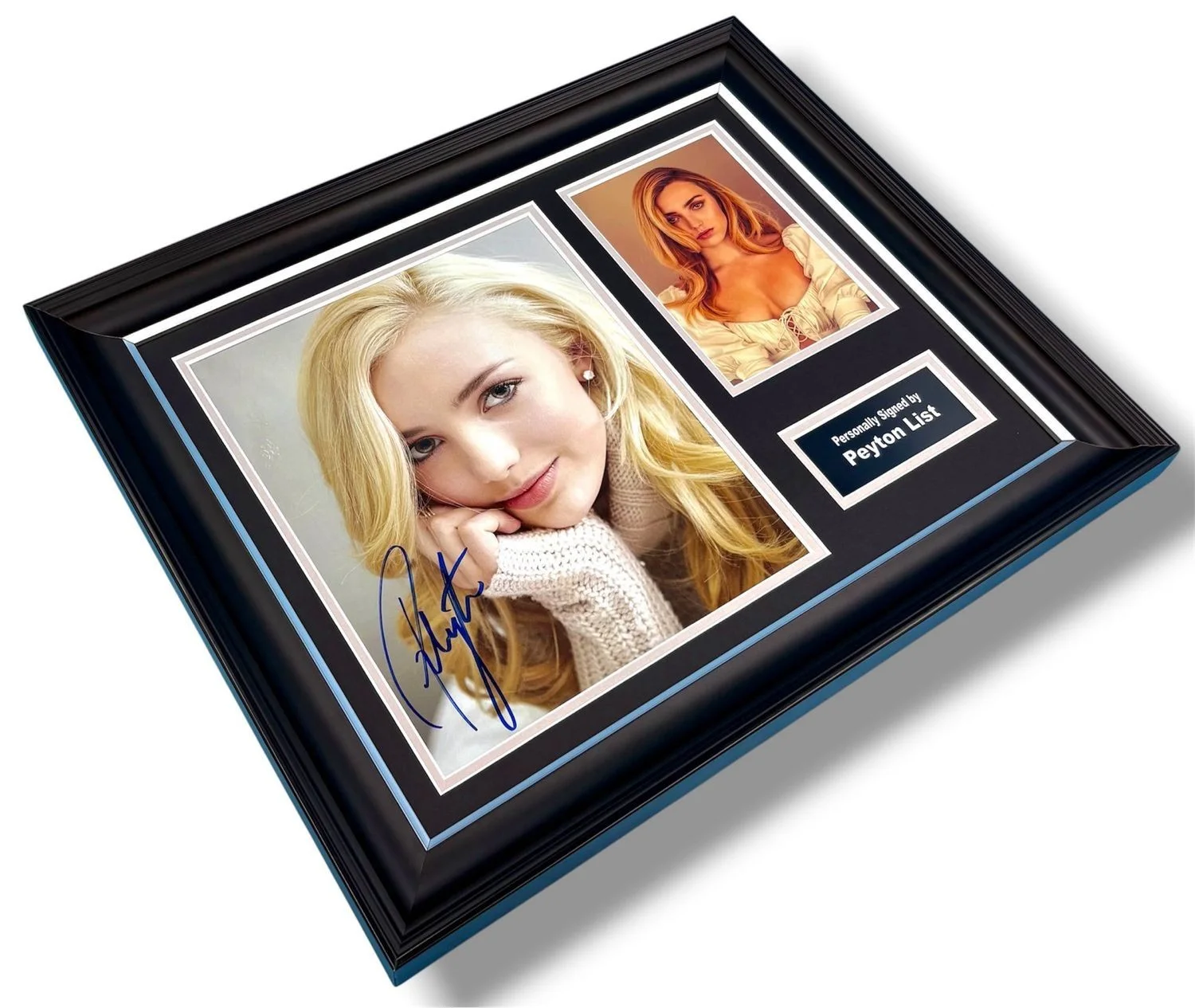 Peyton List Signed Photo Framed & COA Movie Memorabilia Autograph Auto Poster, image 3