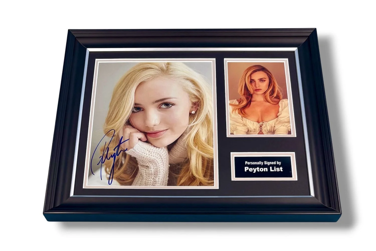 Peyton List Signed Photo Framed & COA Movie Memorabilia Autograph Auto Poster, image 4