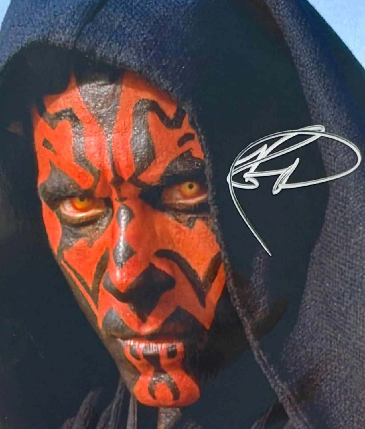 Ray Park Signed Photo Framed & COA Star Wars Poster Darth Maul Autograph Auto, изображение 5