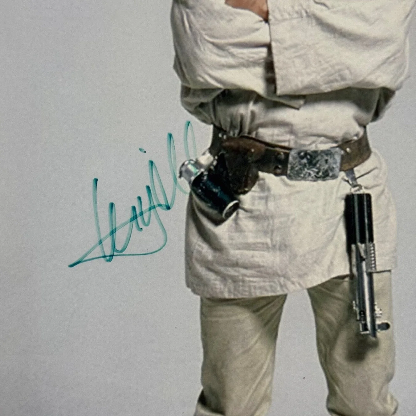 Mark Hamill — Mark Hamill Authentic Signed 8.25x11.5 Photo as Luke Skywalker Star Wars No COA, изображение 2