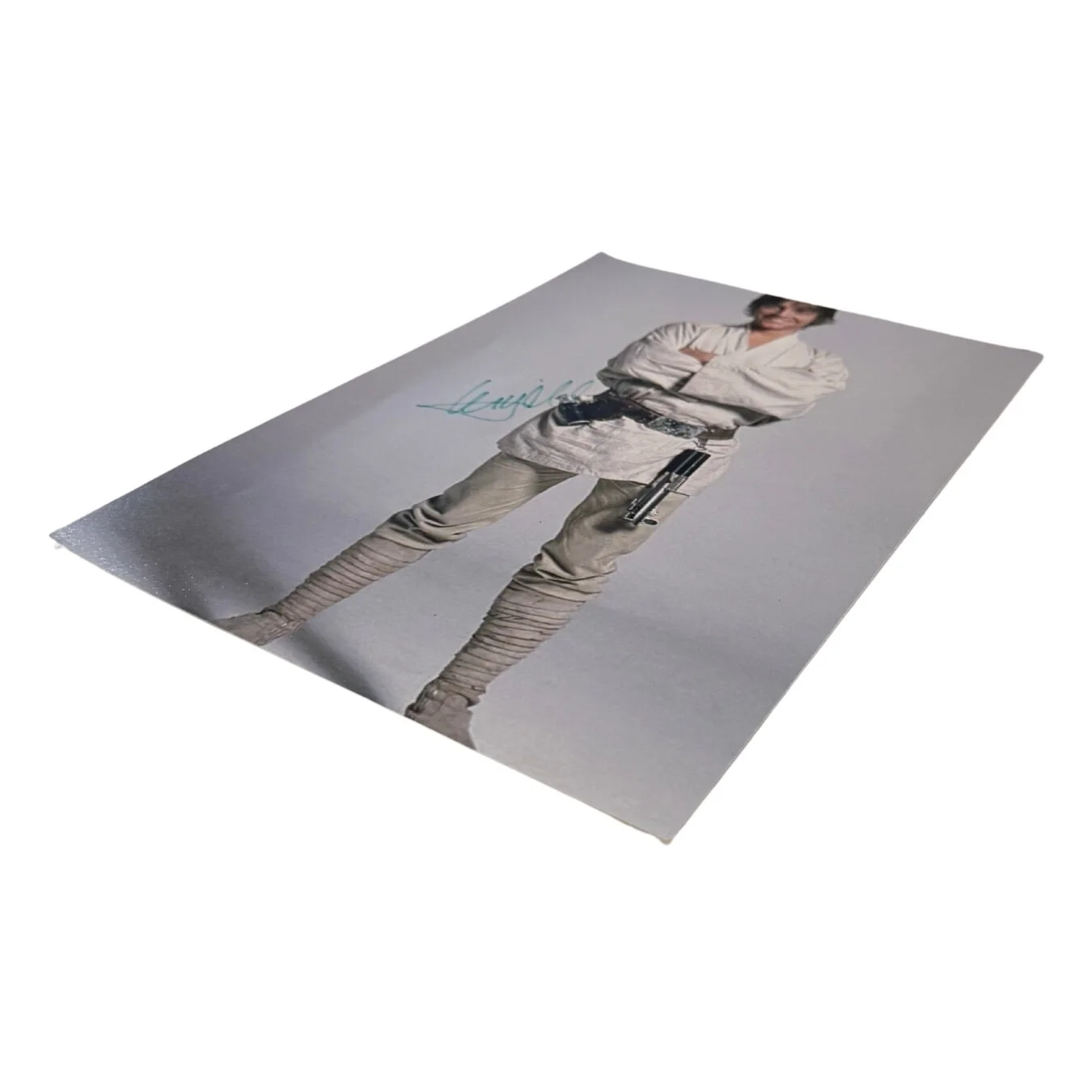 Mark Hamill — Mark Hamill Authentic Signed 8.25x11.5 Photo as Luke Skywalker Star Wars No COA, изображение 4