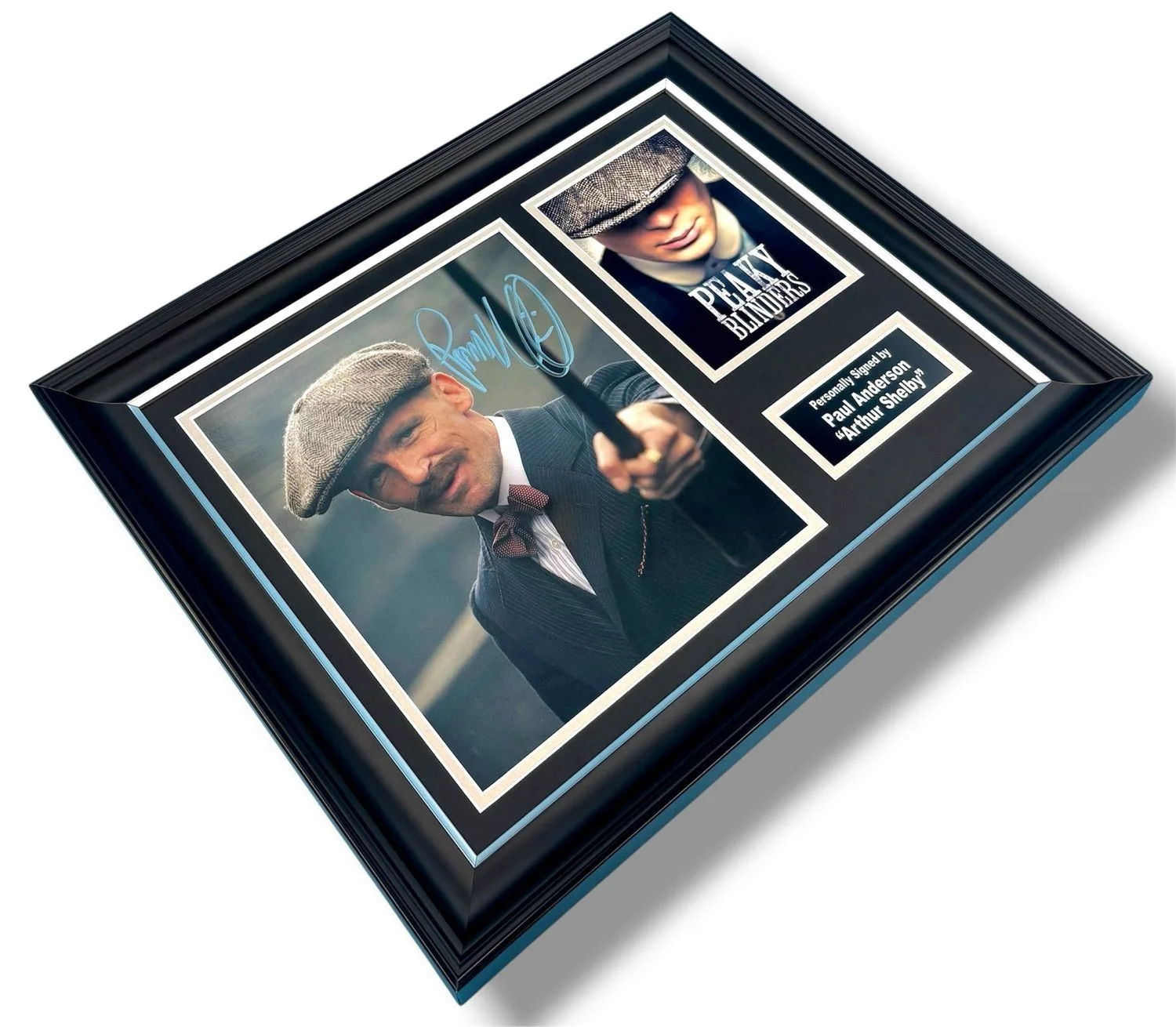 Paul Anderson Signed Photo Framed & COA Peaky Blinders Poster Autograph Auto, image 3