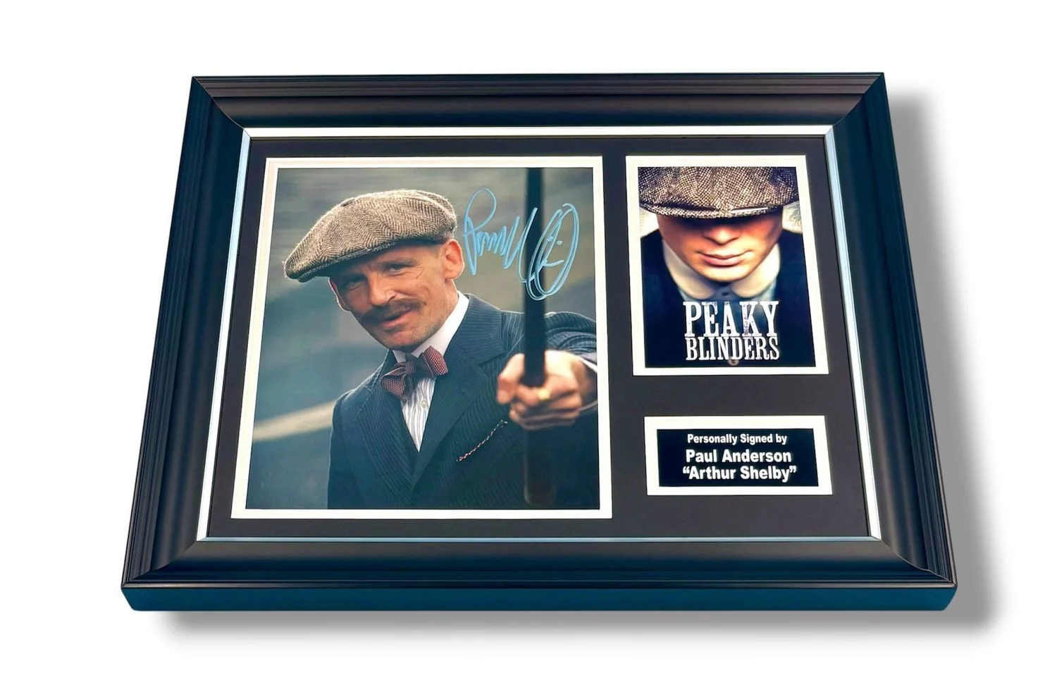 Paul Anderson Signed Photo Framed & COA Peaky Blinders Poster Autograph Auto, image 4