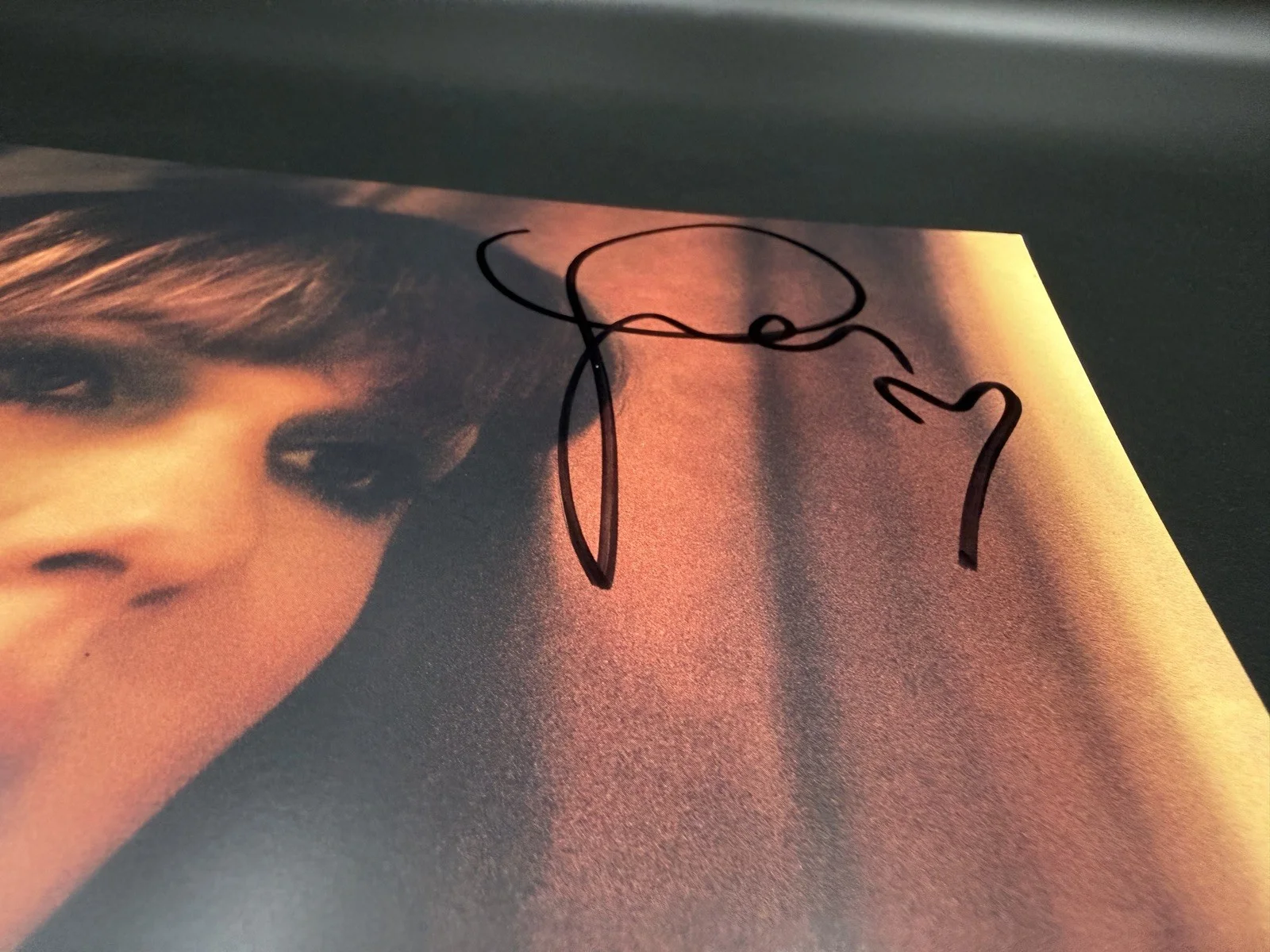 Taylor Swift MIDNIGHTS JADE GREEN with Heart Signed Vinyl Photo Insert, image 4