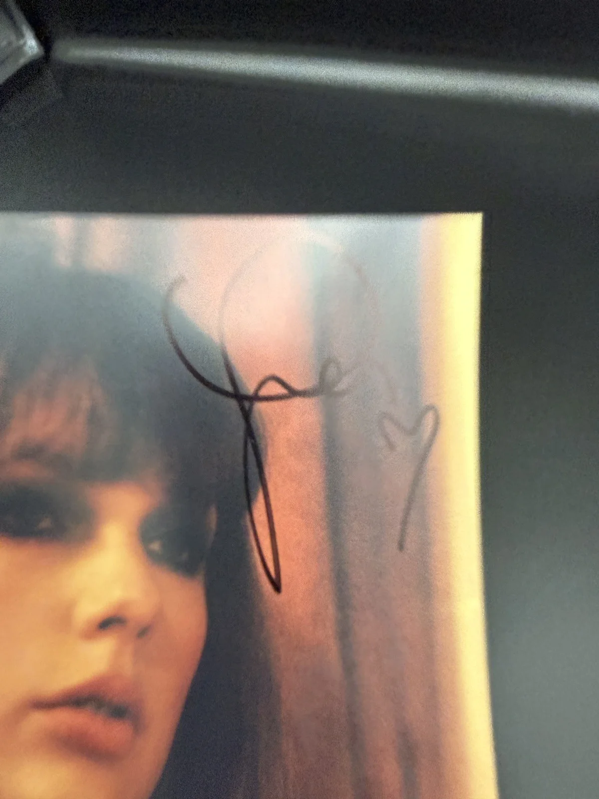 Taylor Swift MIDNIGHTS JADE GREEN with Heart Signed Vinyl Photo Insert, image 5